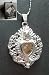 Death Note Cosplay Heart Necklace - Yellow heart