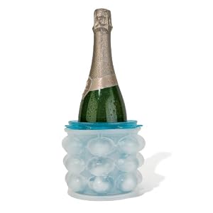 The fusionbrands orbital ice tray can also be used as a wine chiller