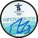 Marc-Andre Fleury Olympic Autographed/Hand Signed Hockey Puck