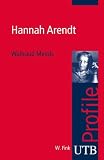 Produkt-Bild: Hannah Arendt. UTB Profile