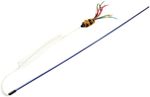 32" Clear Wand with Noise Makers Go-Fur-It Cat Toy