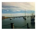 Rockport, Maine Harbor Scenic Photographic Poster Print by Dot Beverage, 10x8
