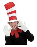  : ADULT CAT IN THE HAT SET- HAT, BOWTIE, GLOVES