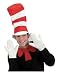 All Products : ADULT CAT IN THE HAT SET- HAT, BOWTIE, GLOVES