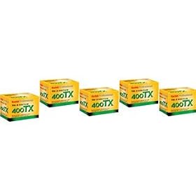 Kodak Tri-x 135-36 35mm Black and White Film Pack of 5 [Camera] by Kodak