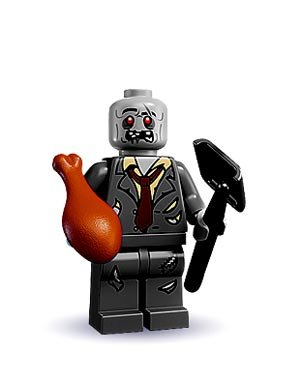 LEGO 8683 Minifigures Series 1 - Zombie LEGO 8683 Minifigures Series 1 - Zombie