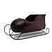  Space Enterprises PP-010 Handmade Decorative Ceramics- Mexican Clay Christmas Sleigh with Antique Red finish by Ambiente