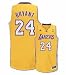 Jerseys - NBA Los Angeles Lakers Kobe Bryant Swingman Jersey (Gold, Medium)