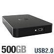 Western Digital WD Elements 500 GB USB 2.0 Portable External Hard Drive WDBAAR5000ABK-NESN