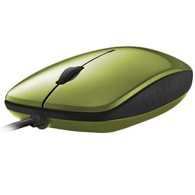Trust - Agiloo Slimline - Souris Optique filaire - Vert