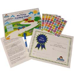 Potty Training Chart & Reward Sticker by Potty Scotty [Baby Product]
