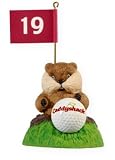 Hallmark Golf Caddyshack Ornament Teed-off Gopher Brand NIB 2009 Christmas