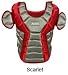 Adams ACP-15 Baseball Catcher's Chest Protector-Junior (ages 9-12)- Scarlet