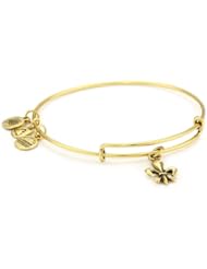 Alex and Ani "Bangle Bar" French Royalty Russian-Gold Expandable Bracelet