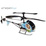 Blue Mini Bell - Fairy - Dragonfly Infrared Remote Control Electric RC Helicopter