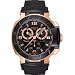 Tissot Men's T048.417.27.057.06 T-Sport Rose-Gold PVD Black Rubber Strap Watch