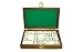 Double Nine Dominoes Mahogany Cased