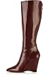 Limited Edition: Pointy Knee Wedge Boot