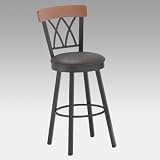 Amisco 34 Inch Brittany Swivel Extra Tall Bar Stool AMS003 31it3DDX3 L. SL160 Amisco 34 Inch Brittany Swivel Extra Tall Bar Stool AMS003
