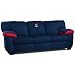 Cleveland Indians MLB Micro Fiber Classic Sofa