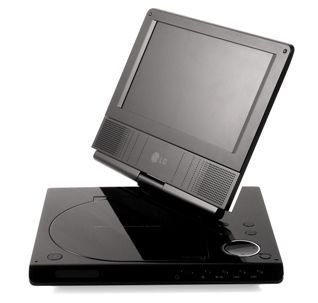 LG PORTABLE DVD PLAYER WITH SWIVEL SCREEN