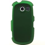 Hard Snap-on Shield GREEN Rubberized Faceplate Cover Sleeve Case for SAMSUN ....