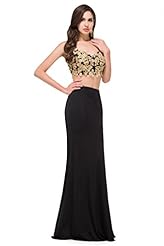 Sexy Applique Spandex Floor Length Evening Dress/Bridesmaid Dress/Pageant Dress/Prom Dress/Wedding Dress 