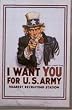Uncle Sam Wants You WWII Poster