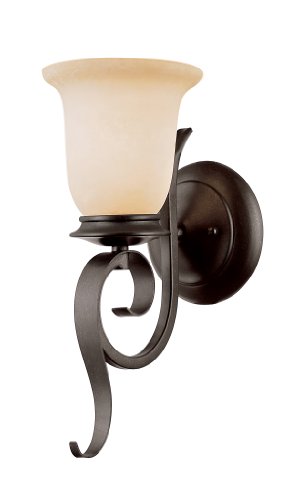 Click To Trans Globe Lighting 3991 BK Georgian Single Wall Sconce Details... Trans Globe Lighting 3991 BK Georgian Single Wall Sconce