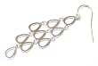 Sterling Silver Earrings (Rodium Plated)