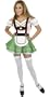 Bavarian Beer Garden Girl Sexy Women's Adult Halloween Outfit - Size S, Dress Size 5-7