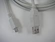 White USB 2.0 A Male To Mini 5 Pin Male Adapter