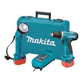 12v Cordless 3/8 Driver-Drill With Flashlight Kit
