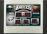 Philadelphia Eagles 6.5 x 9.5 Scoreboard Alarm Clock