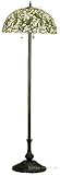 IMAGE OF Sweet Pea Tiffany Stained Glass Floor Lamp 63 Inches H