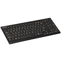RF 2.4ghz Ultra Slim 1.5 Area Wireless Keyboard W/ Number Pad