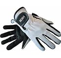 HKM Riding Gloves - Age 12 - Black/Grey