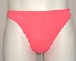 Mens Thong Swimwear/Underwear Nylon/Lycra Coral