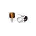 Sterling Silver 0.05 ct. Diamond Cushion Cut Tiger's Eye Earrings