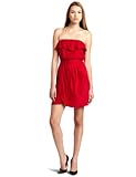 Amanda Uprichard Women's Joan Strapless Mini Dress, Red, X-Small
