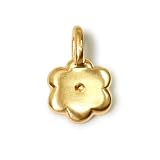 Alex Woo Mini Additions 14k Yellow Gold Flower