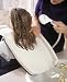 Hair Washing Tray - Our exceptionally easy-to-use SHAMPOO HAIR WASHING TRAY is contoured to fit neck comfortably and rest on client's shoulders for easy shampooing. Can be used with chair or wheelchair. Latex free