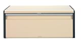 Kitchen & Housewares : Brabantia Fall Front Bread Bin Almond