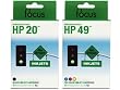 Take4Less 2-pack (B+C) HP # 20 49 C6614DN/AN 51649A Remanufactured Ink Cartridges for Hewlett-Packard Fax 1010 1010XI 1020 1020XI DESKJET 610C 610CL 612C 630C 632C 640C 642C 648C 656C 656CVR 6614DN 6614AN C6614AN HP20 HP49A