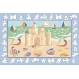 Sand Castles OLIVE KIDS 19 x 29 Rug