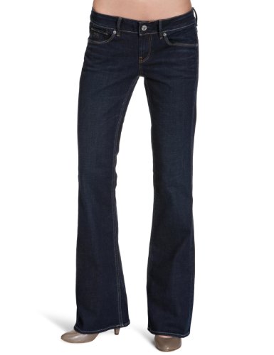 G-STAR Damen Jeans  3301 BOOTLEG WMN - 60523, Gr. 30/34, Blau (dk vintage  870) Preisvergleich