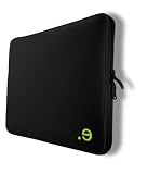 picture of LArobe Black Addict MacBook 13.3 Inch - Black + Wasabi