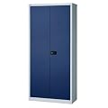 BISLEY Fl�gelt�renschrank / Werkzeugschrank / Aktenschrank mit 4 B�den! Oxfordblau/Lichtgrau