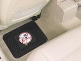 New York Yankees 2 Piece Heavy Duty Vinyl Utility Rear Car Floor Mats