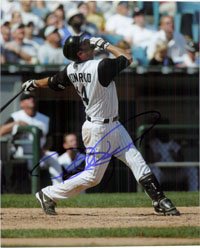 Signed Konerko, Paul (Chicago White Sox) 8x10 Photo